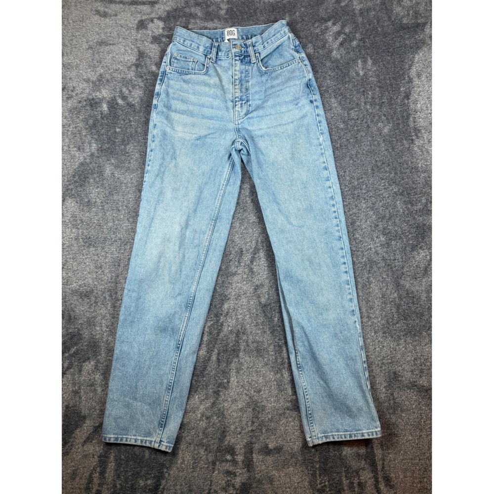BDG Urban Outfitters High Rise Baggy Light‎ Wash Denim Jeans Womens Size 25
